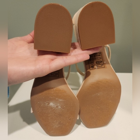 NWOT! HEELS | TAN SUEDE size 6.5 - Picture 10 of 10